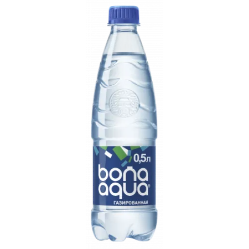 Вода питьевая БонаАква газ 0,5л