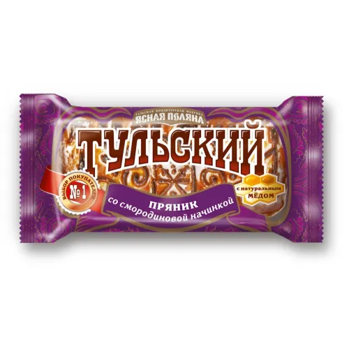 Тульский пряник с начинкой смородины 140г