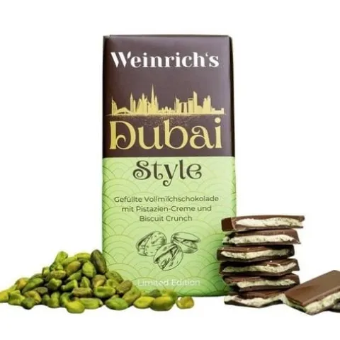 Шоколадная плитка Вайнрич Дубай стайл 100г