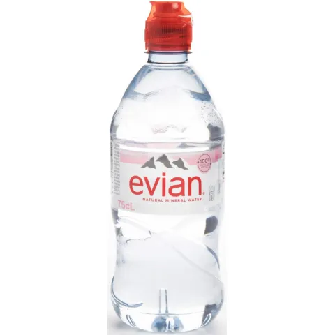 Вода Эвиан минеральная питьевая н/г 0,75л ст/б