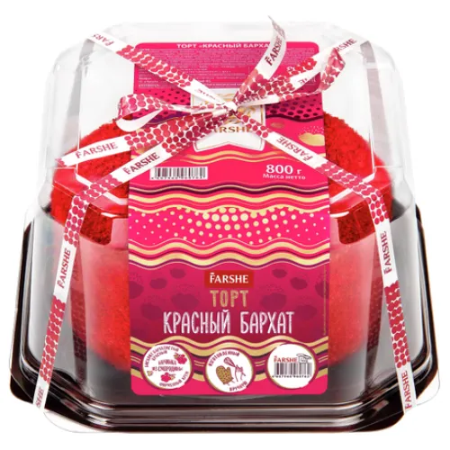Торт Красный бархат Фарше 800г