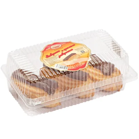 Пирожное Заварное с заварным кремом 42г Золотой Колос