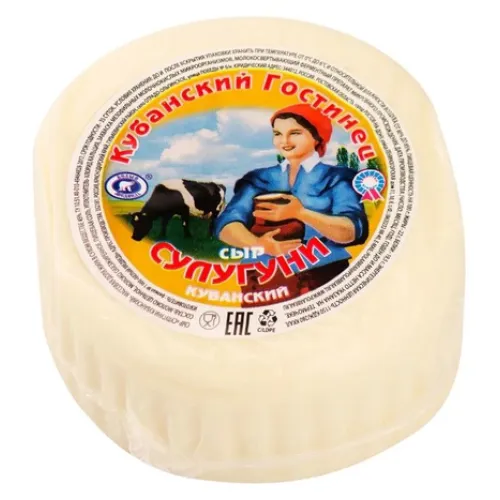 БЗМЖ Сыр Белый Медведь Куб.Гостинец Сулугуни 45% 250 г