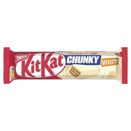 Шоколадный батончик в белом шоколаде Kit Kat Chunky White, 40 гр