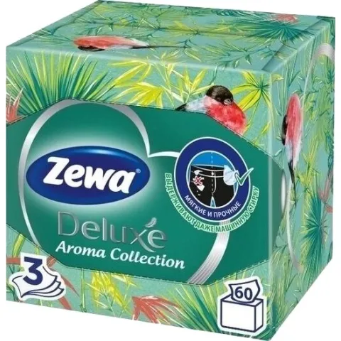Салфетки бумажные Зева Арома Коллекция 60шт