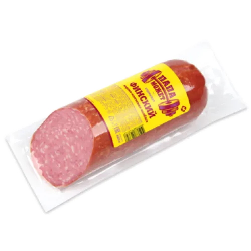 Колбаса Сервелат Финский в/к (срез) Папа Может 350 гр