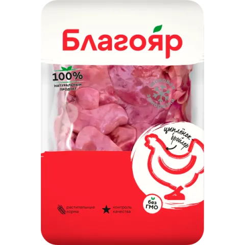Печень ЦБ и кур охл Благояр 900г