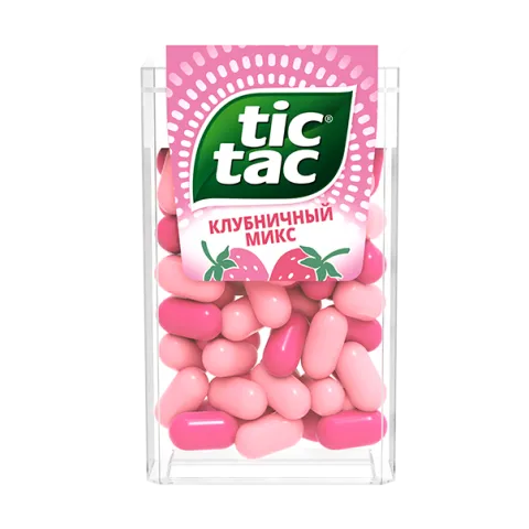 Драже Тик-Так 16г Клубника