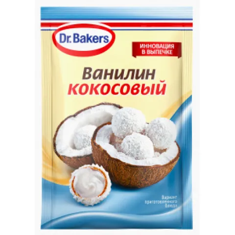 Ванилин кокосовый, 2 г Д. Бейкерс