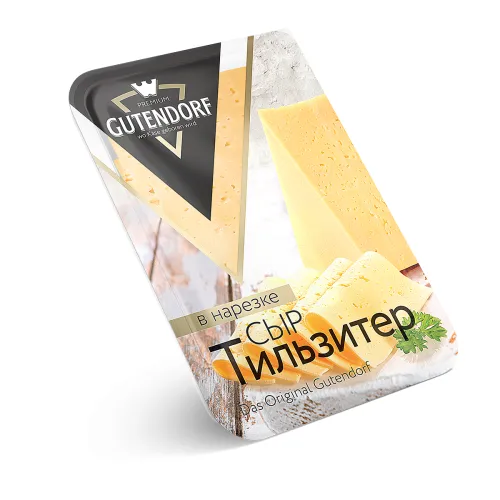 БЗМЖ Сыр Gutendorf Тильзитер 45% 125г нарезка