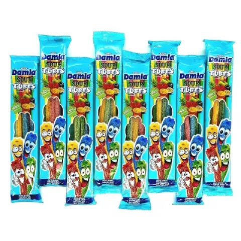 Мармелад жевательный Тайас Дамла кислый тропический вкус 30г