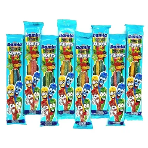 Мармелад жевательный Тайас Дамла кислый тропический вкус 30г