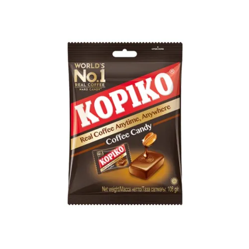 Леденцы KOPIKO COFFEE CANDY 108гр