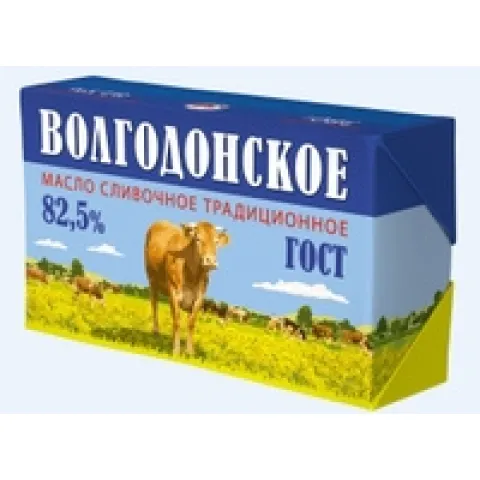 БЗМЖ Масло Белый Медведь Волгодонское 82,5% 120г ГОСТ Фольга
