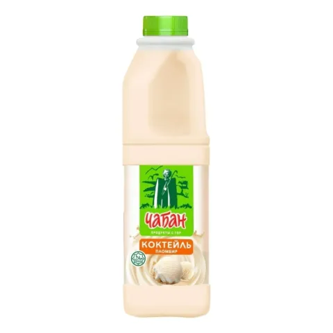 БЗМЖ Коктейль мол Чабан Пломбир 2,5% 950мл канистра