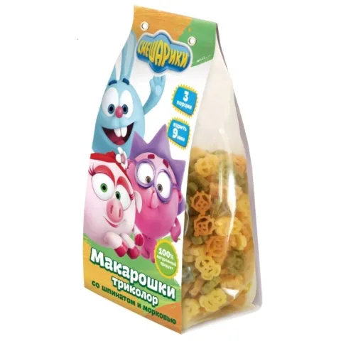 Макарошки Триколор СМЕШАРИКИ 250г