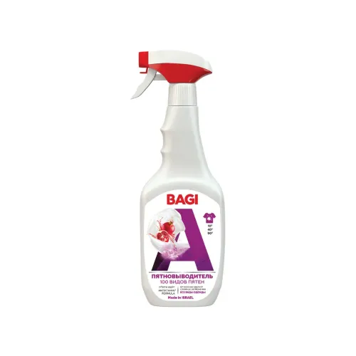 Средство Баги пятновыводитель 100 видов пятен 400мл