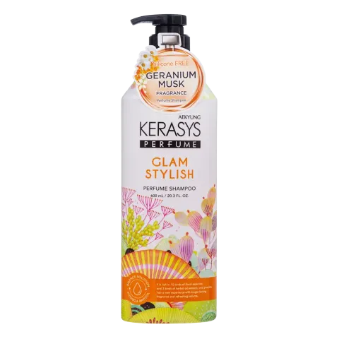 Шампунь для волос KERASYS Glamour, 600 мл