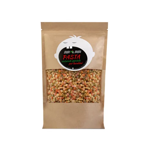 Макароны Звездочки с натуральным томатом и шпинатом 400г 