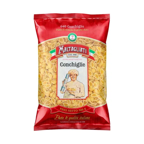 Макароны Maltagliati Conchigline №040 ракушки мелкие, 500г