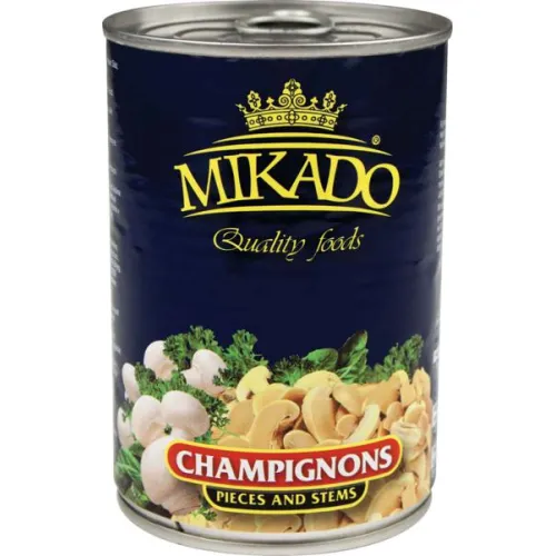 Грибы Микадо шампиньоны резаные 425г 