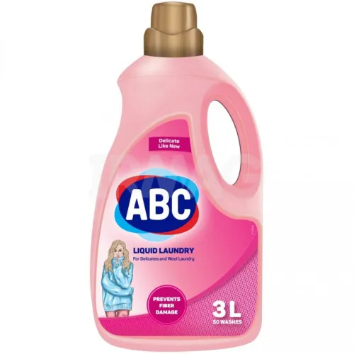 Гель для стирки ABC для деликатных тканей и шерсти 3000мл