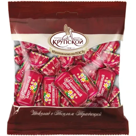 Конфеты КФ Крупской Ромашковый букет шоколадные 200г