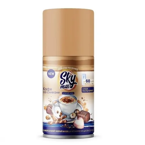 Сменный баллон SKY MAX для диспенсеров 250мл Кофе