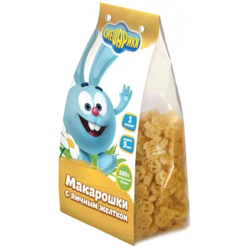 Макарошки с Яичным Желтком СМЕШАРИКИ 250г