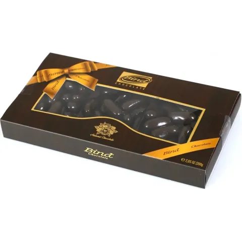 Конфеты BIND в коробке драже Апельсиновая цедра в шоколаде 200г