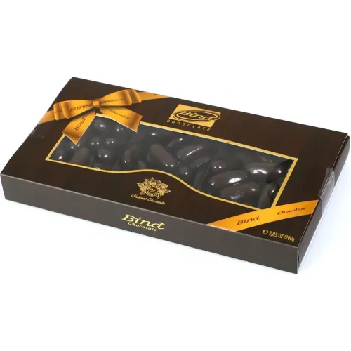 Конфеты BIND в коробке драже Апельсиновая цедра в шоколаде 200г