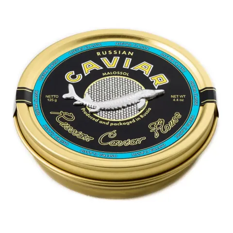 Икра зернистая сибирского ленского осетра Классик125г