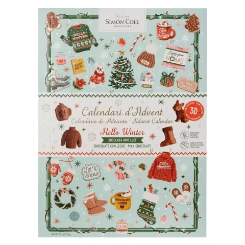 Набор конфет Simon Coll детский адвент-календарь 216г