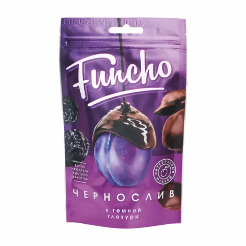 Чернослив Фанчо в темной глазури 100г