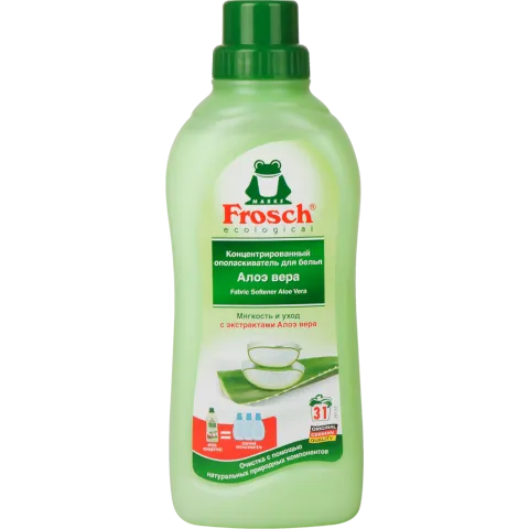Ополаскиватель для белья FROSCH Алоэ вера, 750мл