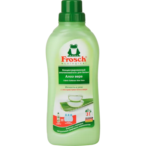 Ополаскиватель для белья FROSCH Алоэ вера, 750мл