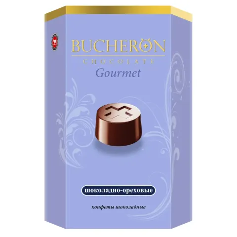 Шоколадные конфеты BUCHERÖN GOURMET шоколад-орех 130г