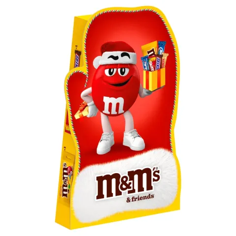 Подарочный набор кондитерских изделий M&amp;Ms and Friends Варежка 121 г
