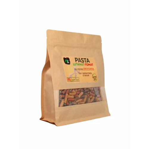 Макароны Тортильони с томатом и шпинатом 300г 