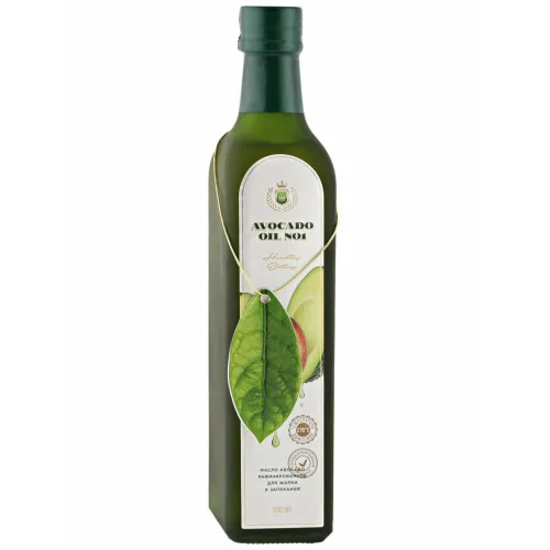 Масло Avocado oil №1 гипоаллергенное для жарки и запекания 1л