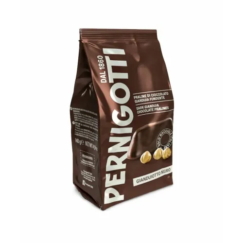 Конфеты Pernigotti пралине из горьк. шоколада с цельным фундуком 140г