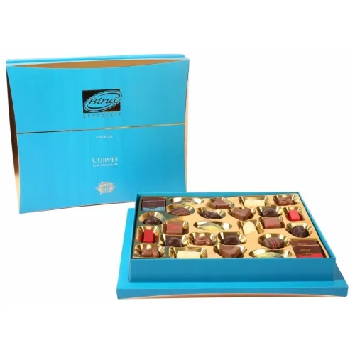 Набор шоколадных конфет Эксклюзив синий 320 гр