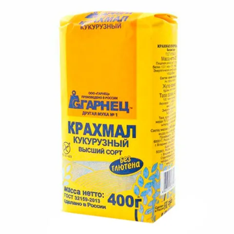 Крахмал кукурузный 400г Гарнец