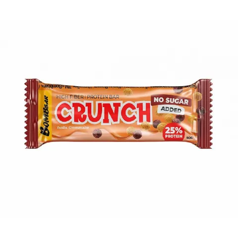 Батончик Bombbar глаз. Кранч/ваниль/чизкейк 50г