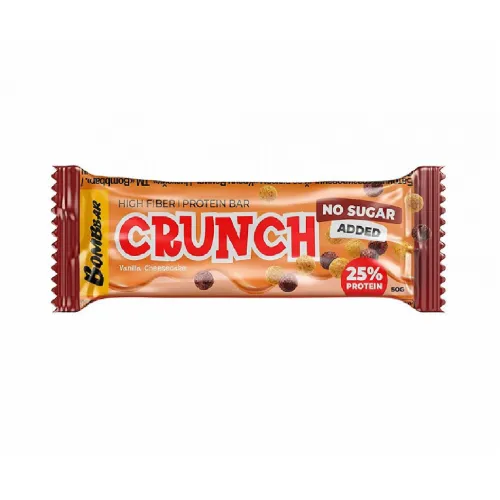 Батончик Bombbar глаз. Кранч/ваниль/чизкейк 50г