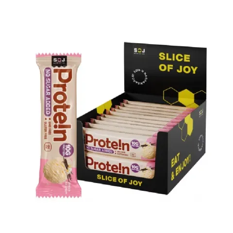 Батончик Содж Protein bar ванильное мороженое 40г