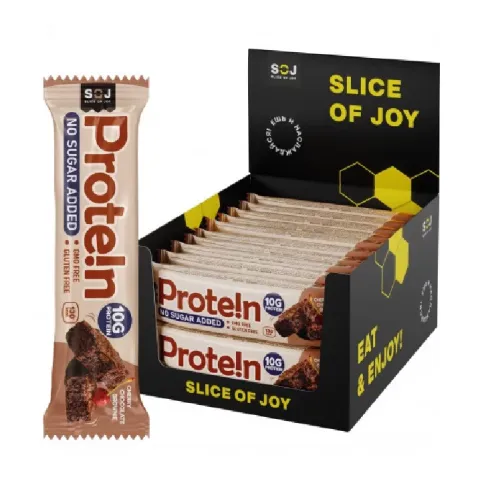 Батончик Содж Protein bar вишневый брауни 40г