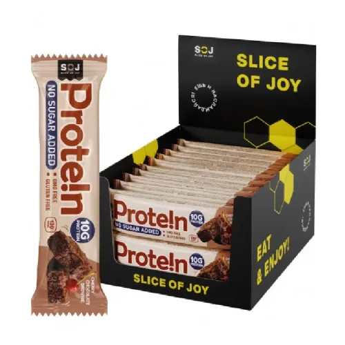 Батончик Содж Protein bar вишневый брауни 40г