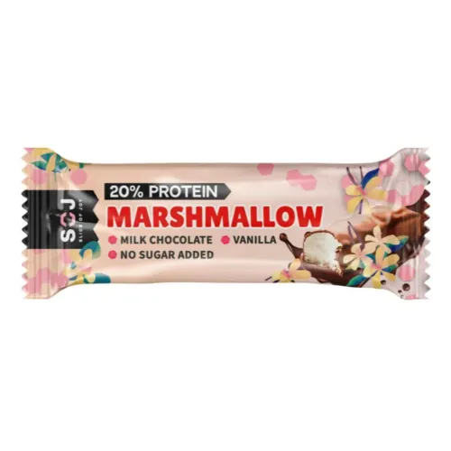 Батончик Содж Маршмеллоу протеиновый с аром. ванили в мол.шоколаде б/с 30г