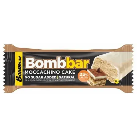 Батончик Бомббар глазир торт моккачино 40г